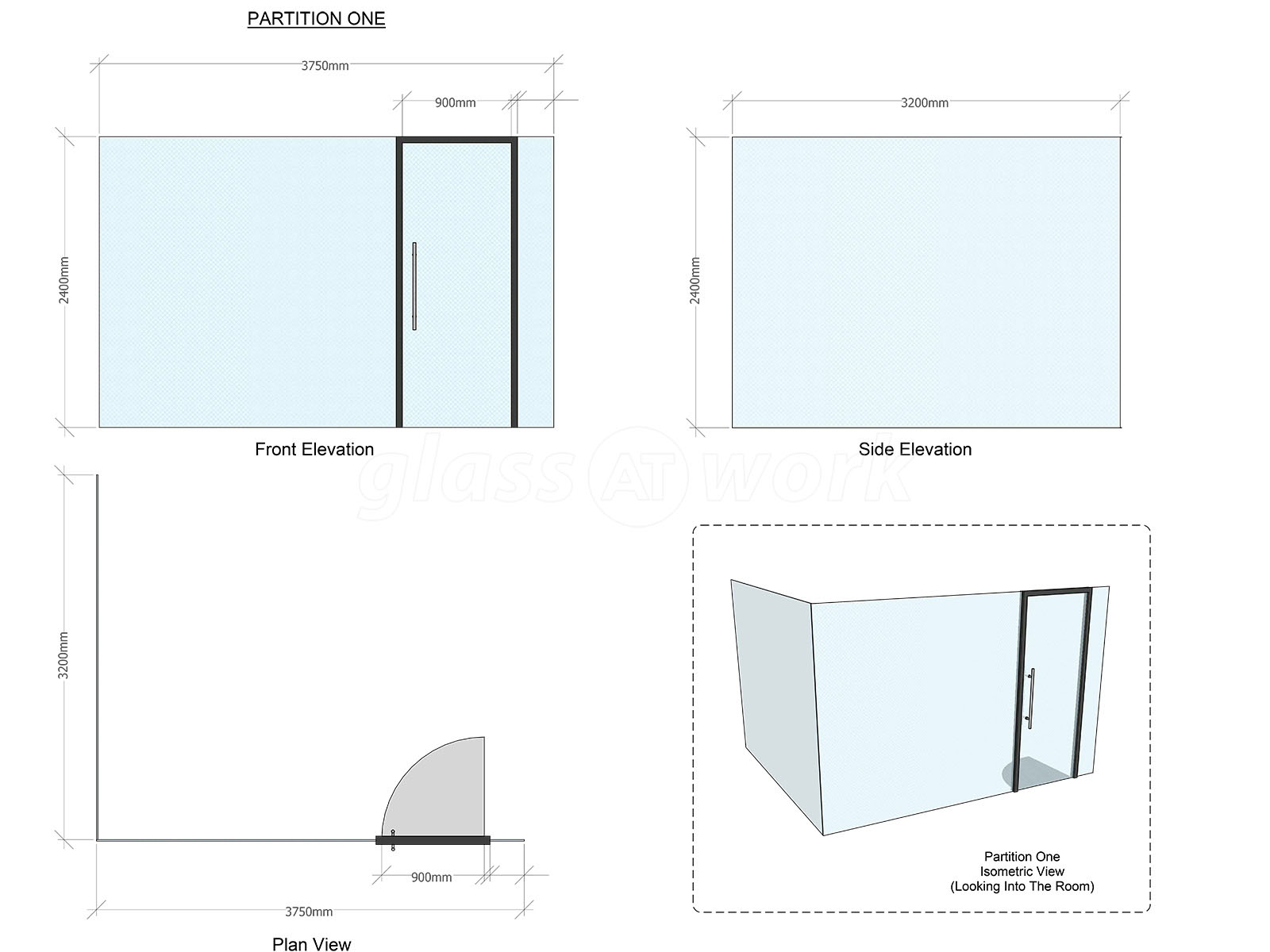 Glass Partitions at CLS Money Ltd (Rayleigh, Essex): Glazed Corner ...