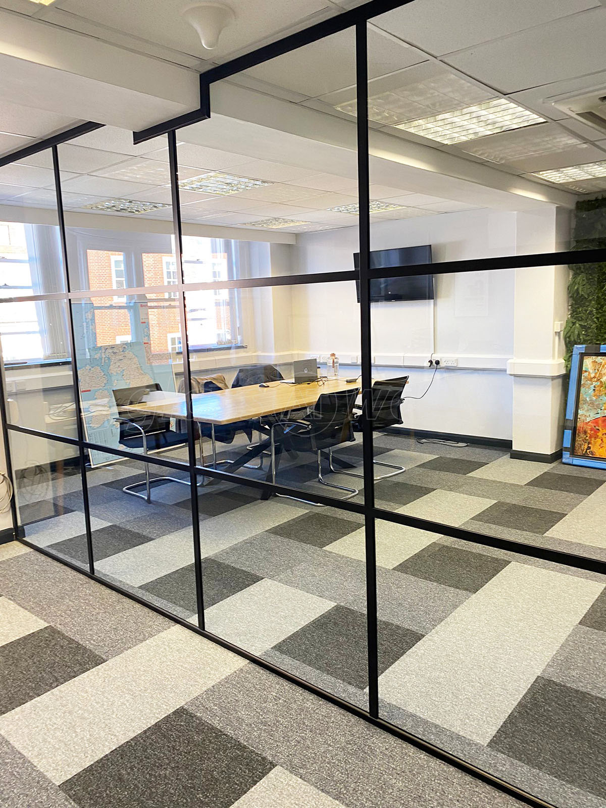Glass Partitions at Centurion Estate Planning (Chichester, West Sussex