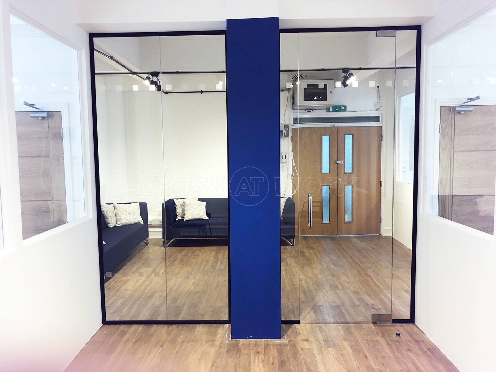 Glass Partitions at Desfran Holdings Limited (Shoreditch, London