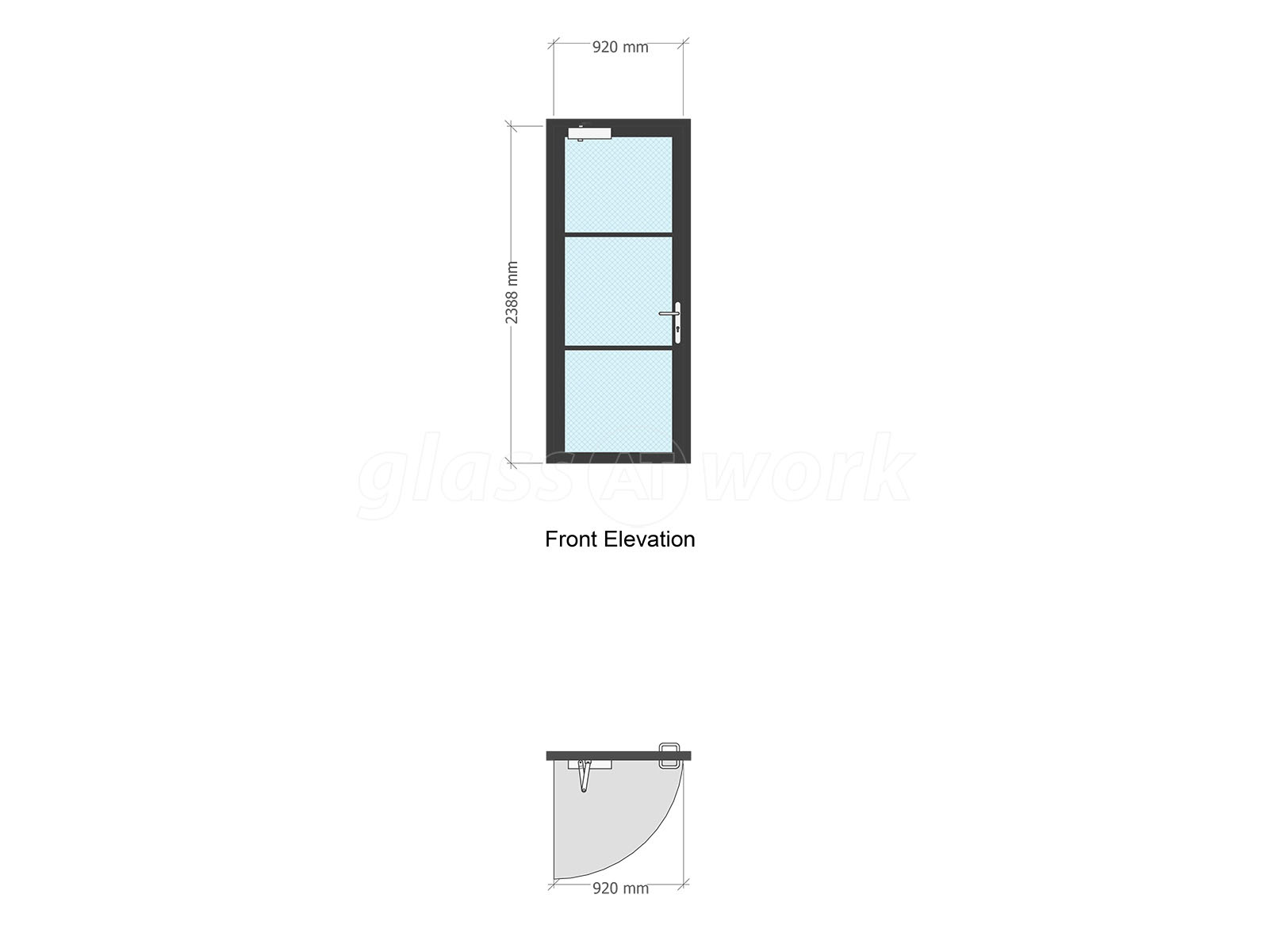 Glass Partitions at Lochlie Construction (Johnstone, Scotland): T-Bar ...