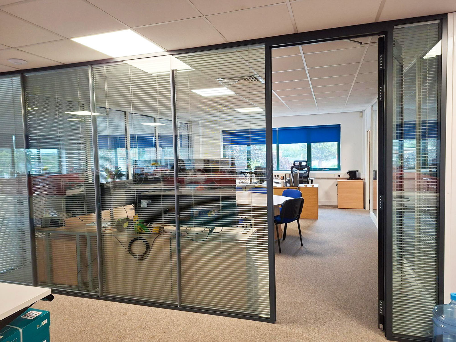 Glass Partitions at Wingnut Utilities (Chorley, Lancashire): Acoustic ...