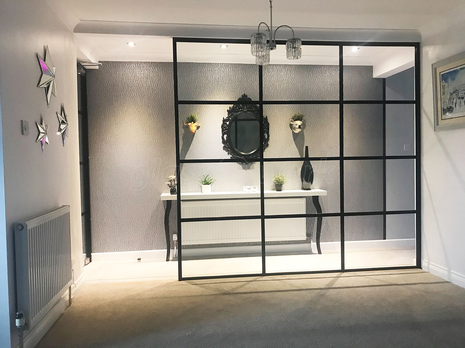 Glass Partitions at Residential Project (Rotherham, South Yorkshire 