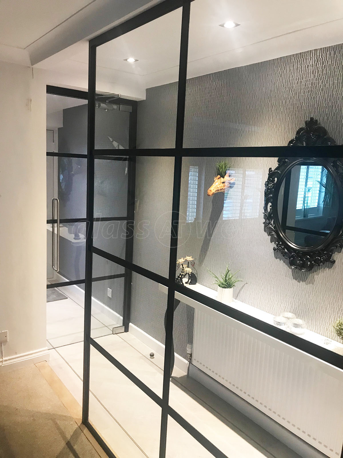 Glass Partitions at Residential Project (Rotherham, South Yorkshire 