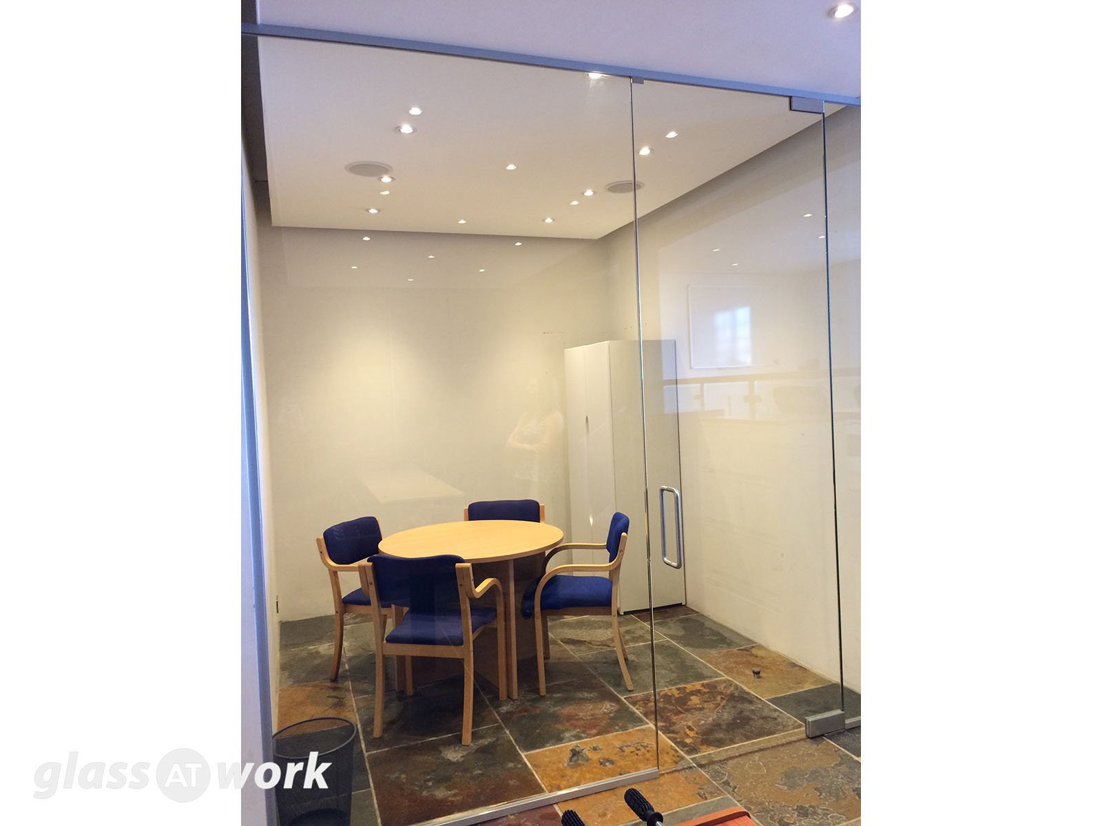 Altair Ltd (London) Small Glass Partition And Door Altair Ltd (London) Small Glass Partition And Door