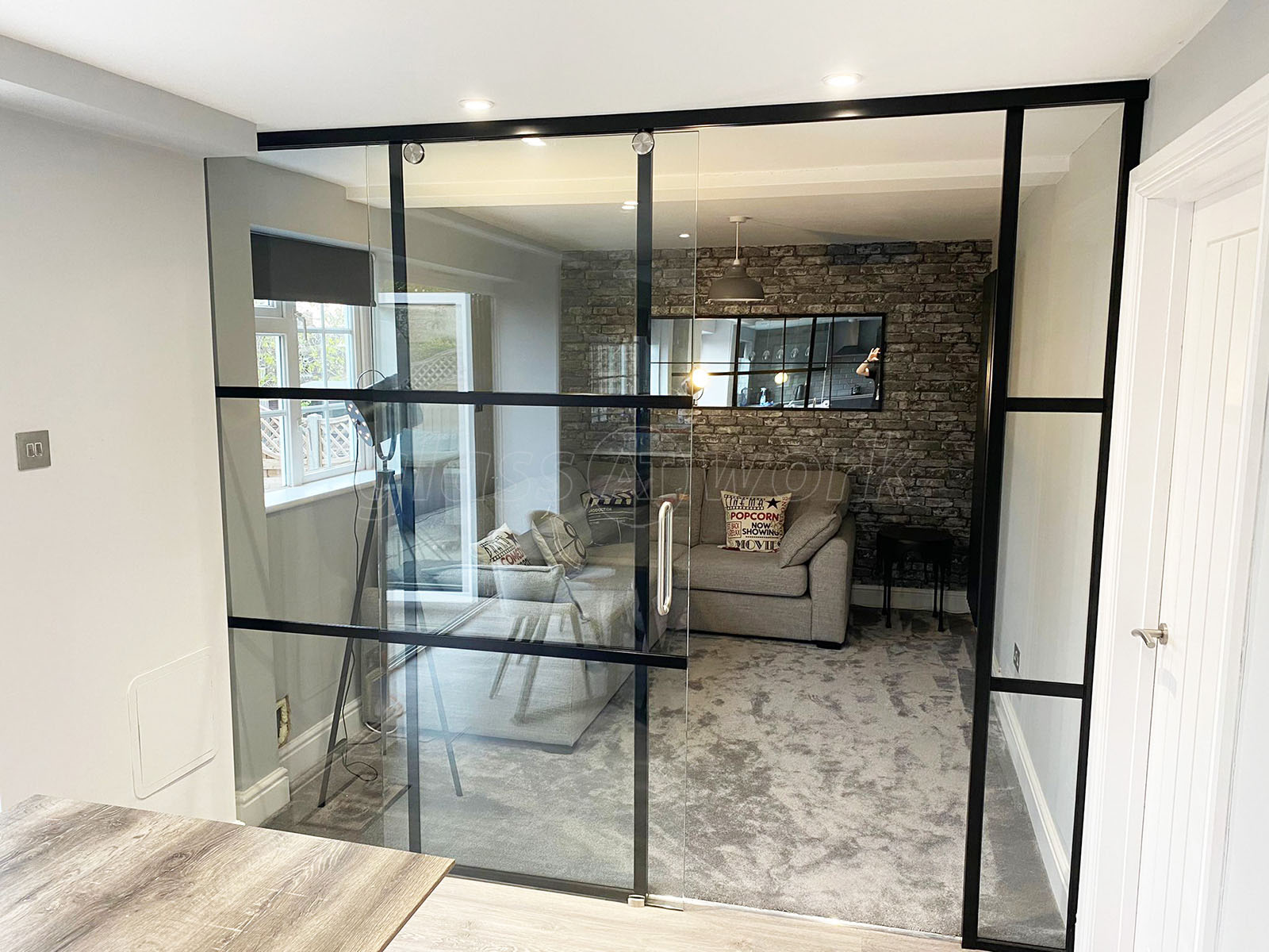 Glass Partitions at Domestic Project (Aylesbury, Buckinghamshire): T ...