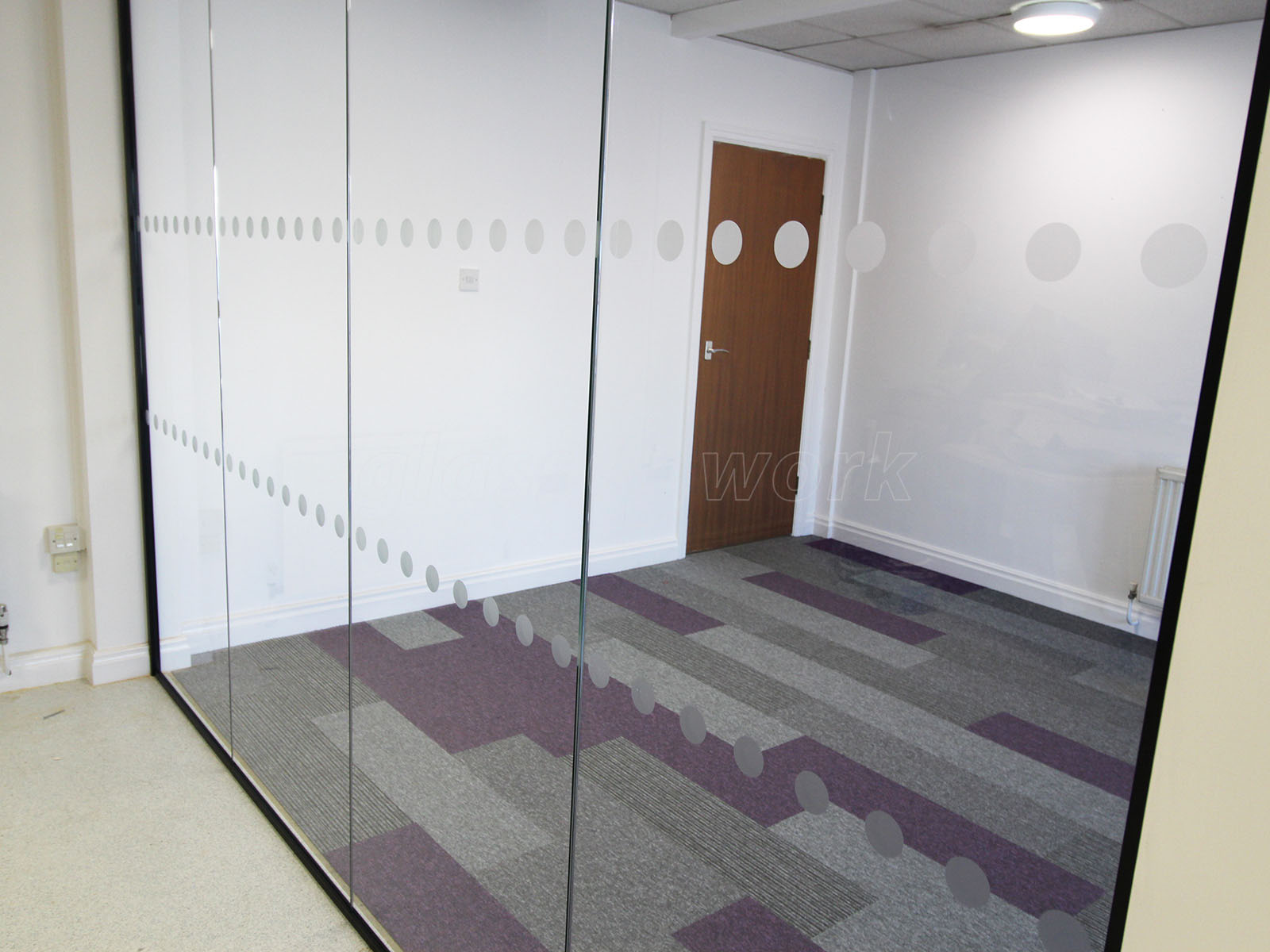 Glass Partitions at Fame Services UK (Colwick, Nottingham) Glass