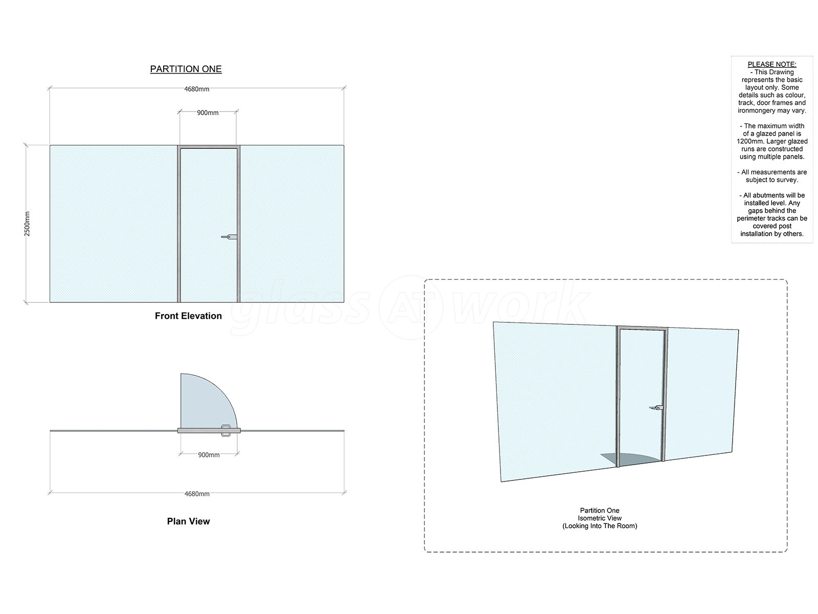 Glass Partitioning at Ocean Blue Software Ltd (Bristol): Glass Screen ...