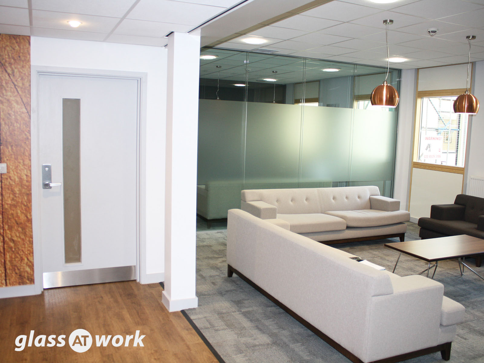 Acoustic Double Glazed Glass Office Partitioning