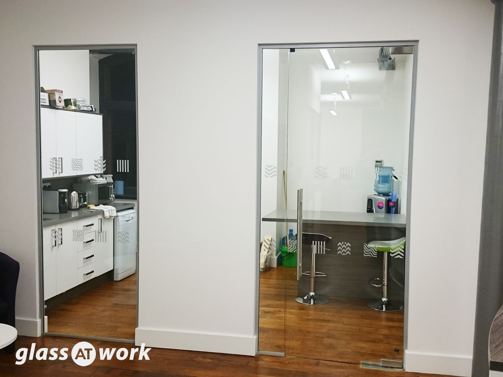 Pivot Frameless Glass Doors