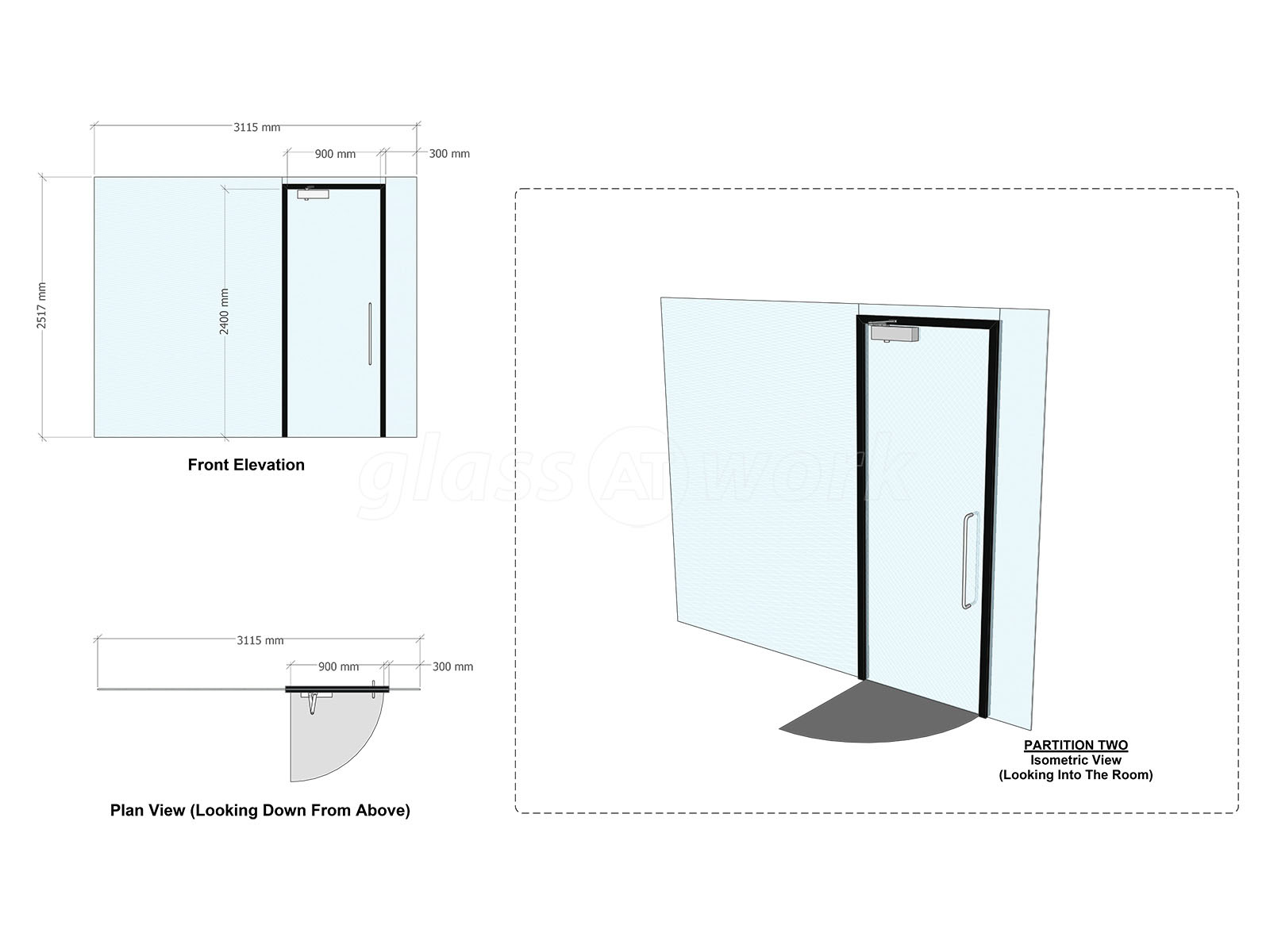 Glass Partitions at Only Orca (Arnos Vale, Bristol): Acoustic Glass ...