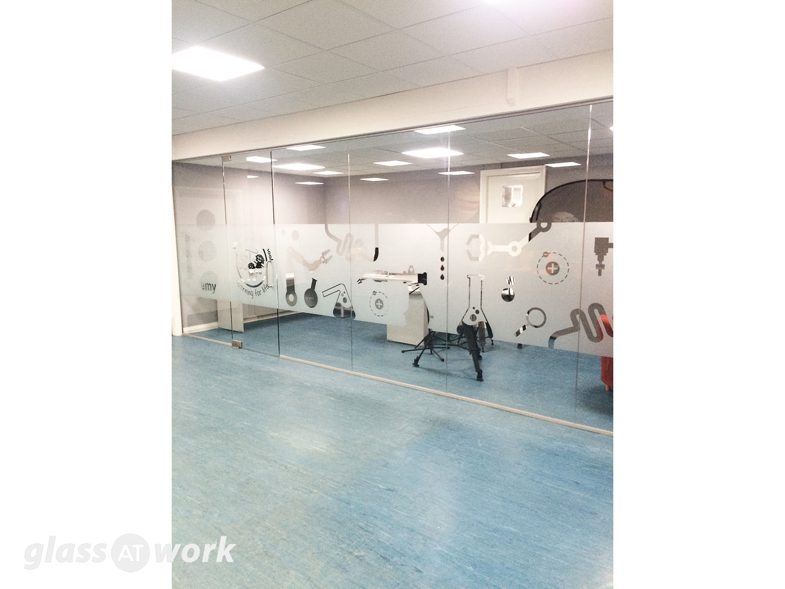 Glass Partitioning at Parkfield Community School (Birmingham) Glass