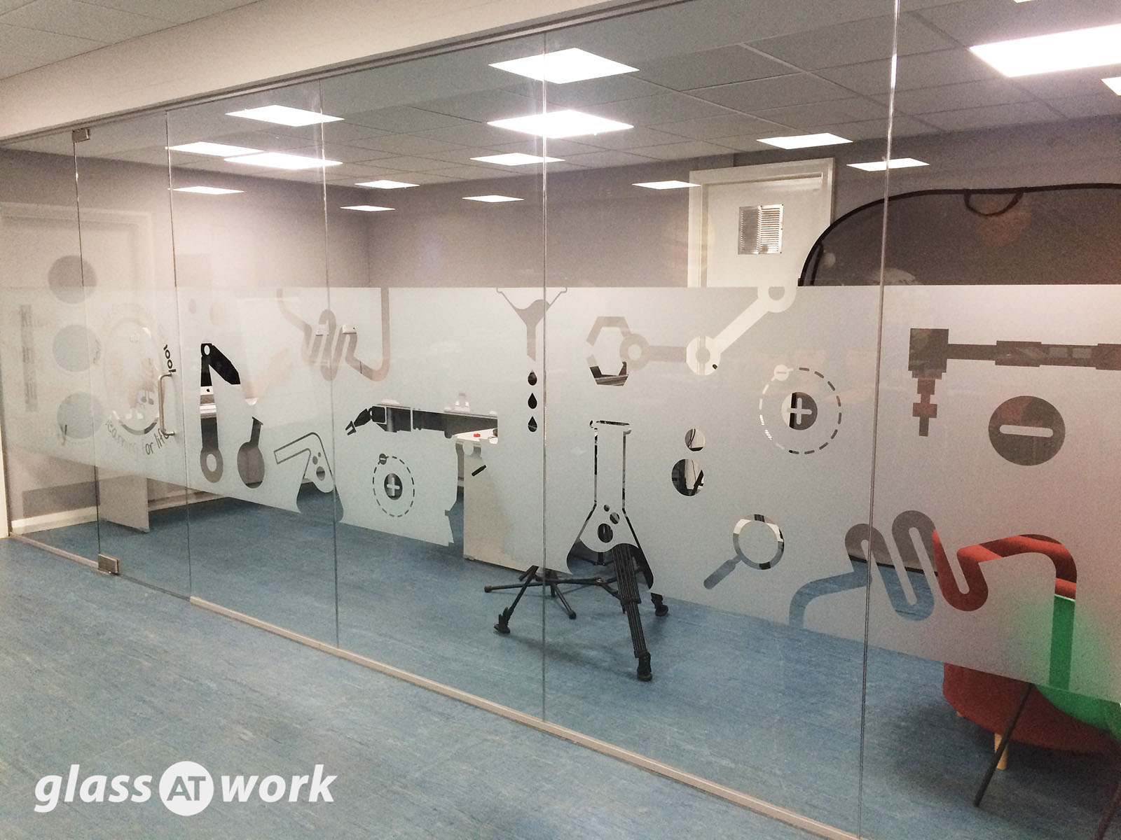 Glass Partitioning at Parkfield Community School (Birmingham) Glass