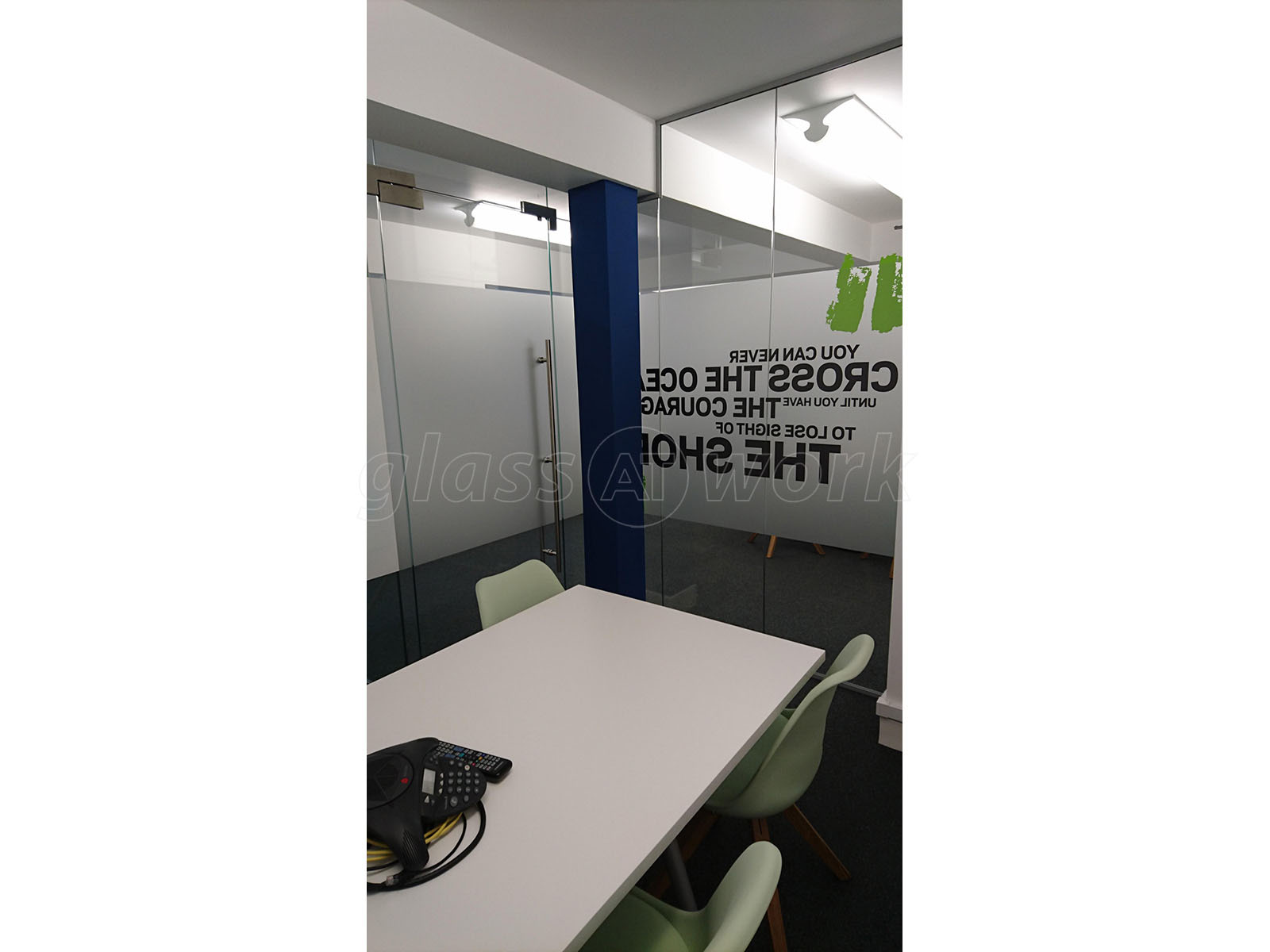 Glass Partitioning at Perceptive Medical Education (Edinburgh) Glass