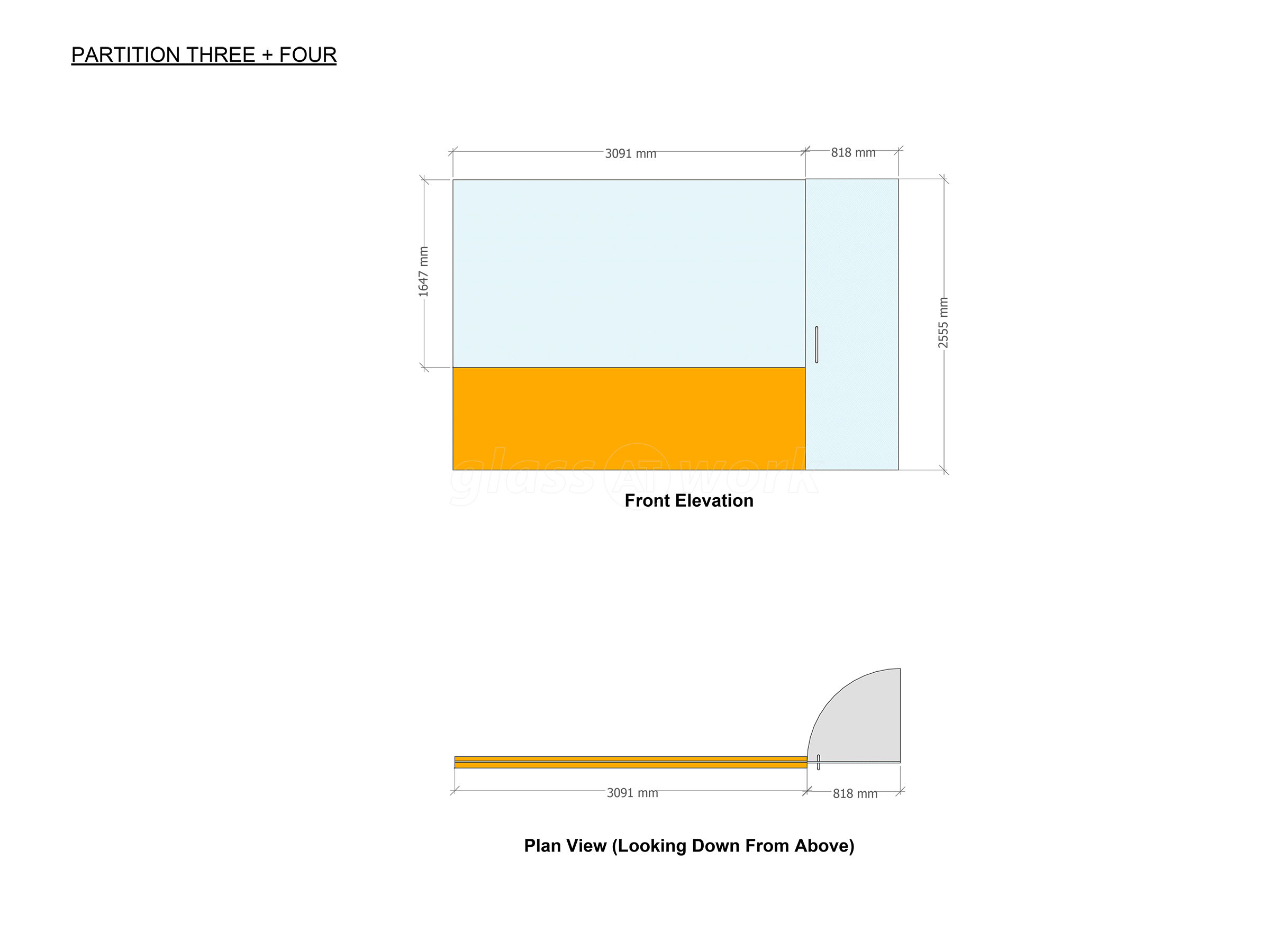 Glass Partitions at Switch Electrical Wholesale Limited (Peterborough