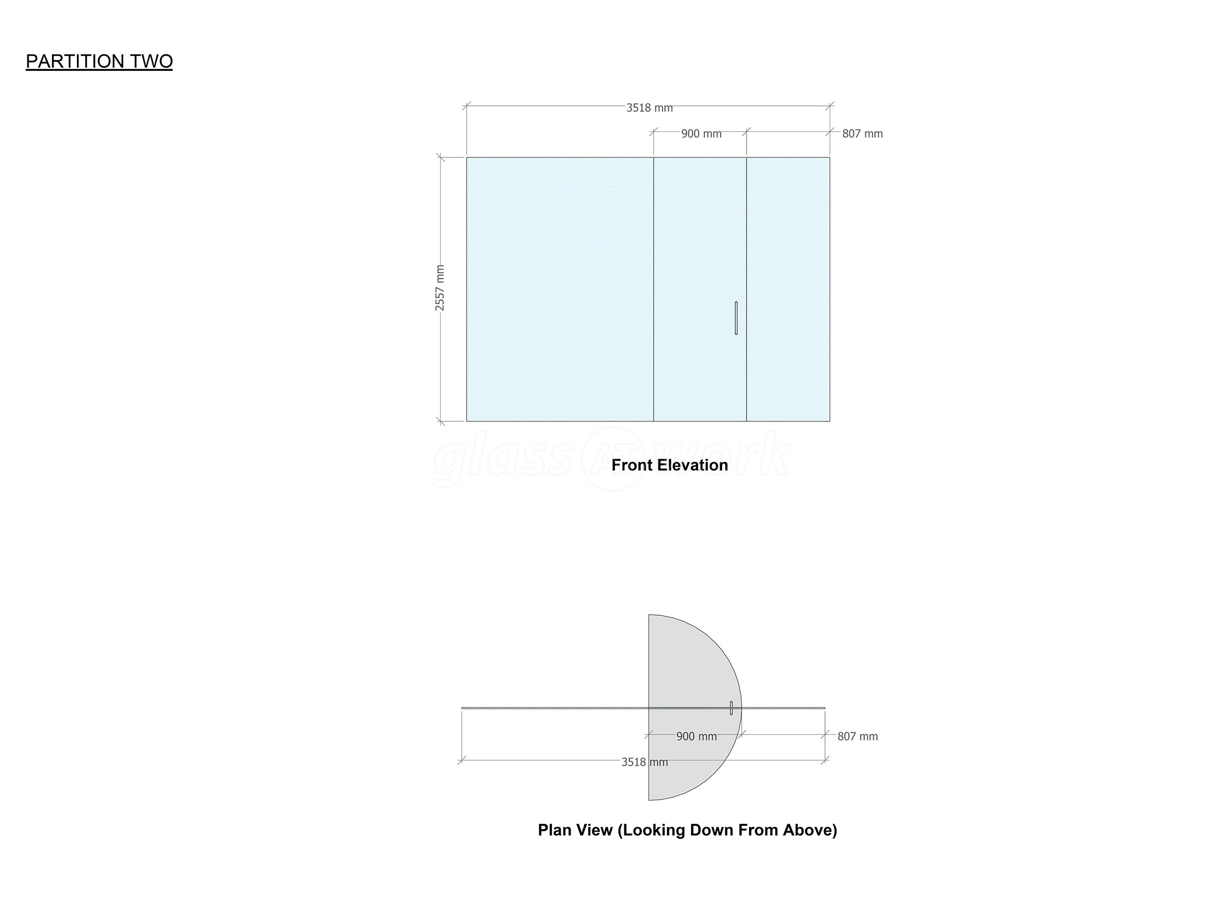 Glass Partitions at Switch Electrical Wholesale Limited (Peterborough