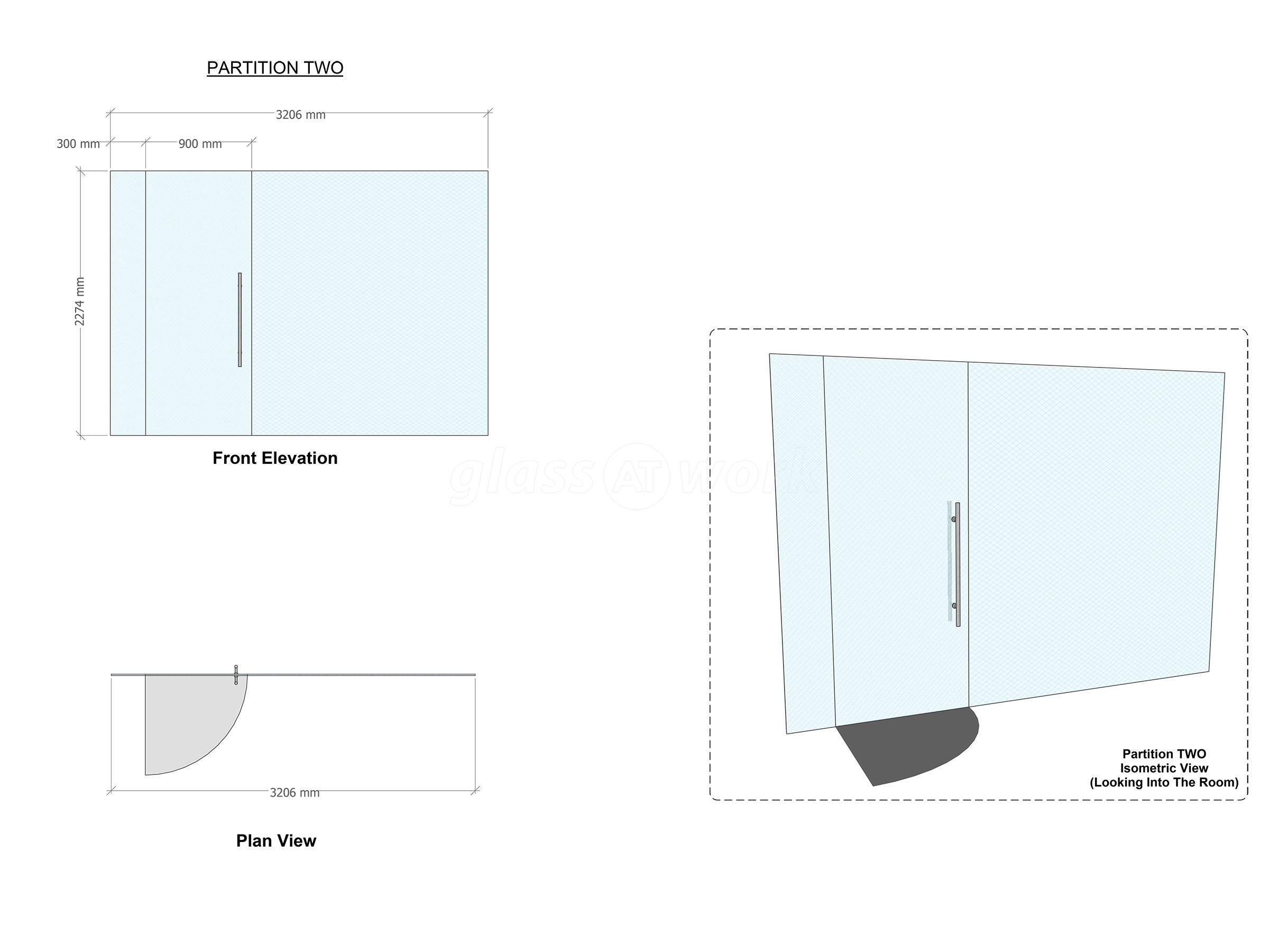 Glass Partitions at Tygris Ltd (Irvine, Ayrshire): Toughened Glass ...