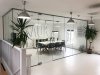 Frameless Single Glazed Glass Partitions