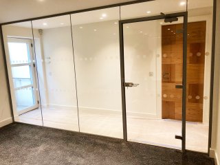 McNair Builders Merchants (Strathclyde, Scotland): 30 Minutes Fire Rated Glass Partitioning