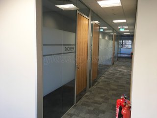 4Front Interiors Ltd (Northampton, Northamptonshire): New Glass Office Fit-Out With Soundproofing & Timber Doors