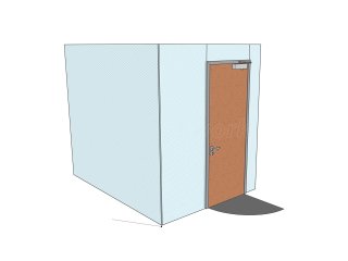 4front Interiors (Northampton, Northamptonshire): Glass Corner Meeting Room With Acoustic Glass and Timber Door