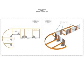 Above & Beyond Construction Ltd (Haymarket, London): Multi-Office Full Floor Fit-Out with Timber Doors & Toughened Glass Partitions