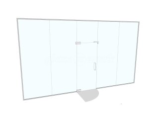AMC Motorhomes (Hailsham, East Sussex): Glass Partition With Door and Overpanel