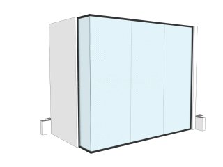 AST Signs (Carlisle, Cumbria): Glass Corner Room Partition With No Door