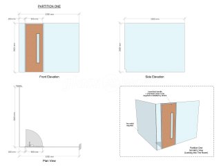 Aalco Metals Limited (Chepstow, Gwent): Acoustic Glass Corner Meeting Room With Timber Door