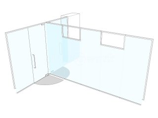 Abans Global (Soho, London): Toughened Glass Office Partitions