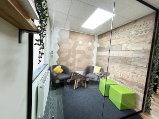 Accsys Accountants (Maidstone, Kent): Frameless Glass Office Partitioning