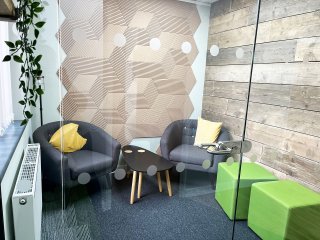 Accsys Accountants (Maidstone, Kent): Frameless Glass Office Partitioning