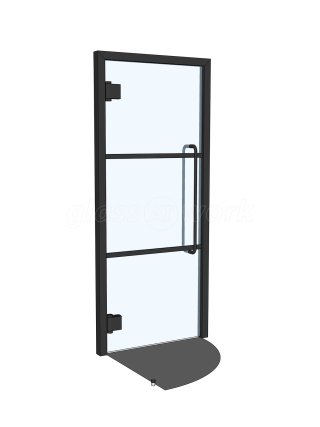 Angel Interiors (Chew Stoke, Bristol): Glass Wine Room Door and Sliding Door Partition