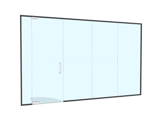 Anodising North West (Skipton, North Yorkshire): Toughened Glass Office Partition and Screen
