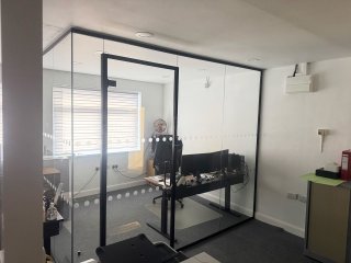 Aquaseal Rubber (Newcastle Upon Tyne, Tyne and Wear): Laminated Acoustic Glass Corner Office