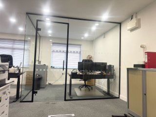 Aquaseal Rubber (Newcastle Upon Tyne, Tyne and Wear): Laminated Acoustic Glass Corner Office