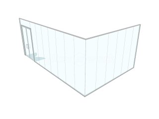 Assembly Room (Milton Keynes, Buckinghamshire): Double Glazed Acoustic Glass Corner Room