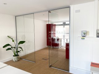 Asteros Advisers (Islington, London): Double Glazed Glass Partitions With Soundproof Glass