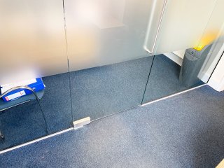 Aston Group (Romford, Essex): Frameless Toughened Safety Glass Wall and Door