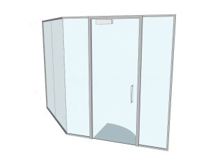 Atrium Consulting (Staines-upon-Thames, Surrey): Angled Glass Corner Office