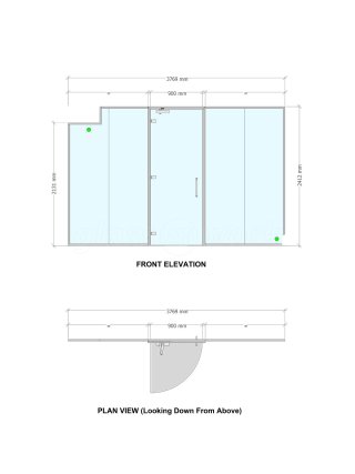 Atrium Consulting (Staines-upon-Thames, Surrey): Glass Office Partition Wall and Door
