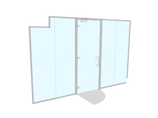 Atrium Consulting (Staines-upon-Thames, Surrey): Glass Office Partition Wall and Door