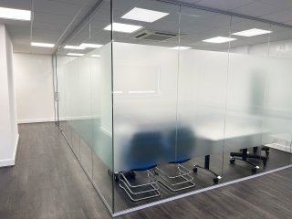 BHR University Hospitals NHS Trust (Romford, Essex): Glass Office Partitions With Acoustic Glazing