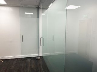 BHR University Hospitals NHS Trust (Romford, Essex): Glass Office Partitions With Acoustic Glazing