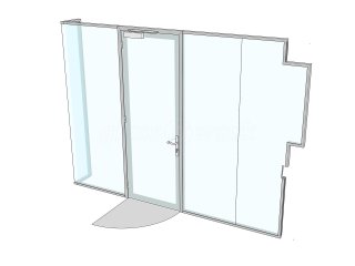 BHR University Hospitals NHS Trust (Romford, Essex): Glass Office Partitions With Acoustic Glazing