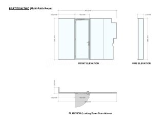 BHR University Hospitals NHS Trust (Romford, Essex): Glass Office Partitions With Acoustic Glazing