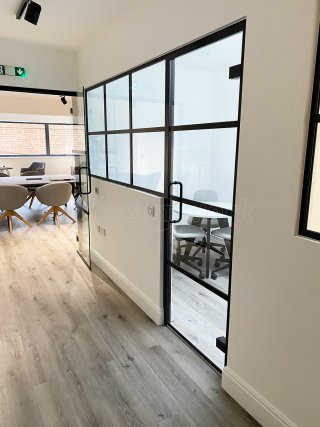 Bascomb and Drew Maintenance (Acton, London): T-Bar Grid Glazing Glass Walls and Doors