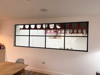 Bascomb and Drew Maintenance (Acton, London): T-Bar Grid Glazing Glass Walls and Doors