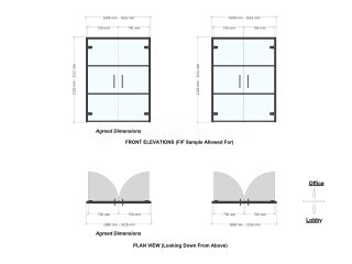 Bascomb and Drew Maintenance (Acton, London): T-Bar Grid Glazing Glass Walls and Doors