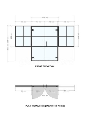 Bascomb and Drew Maintenance (Acton, London): T-Bar Grid Glazing Glass Walls and Doors