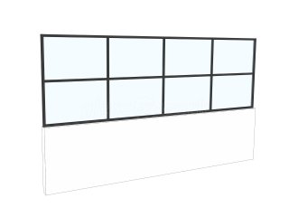 Bascomb and Drew Maintenance (Acton, London): T-Bar Grid Glazing Glass Walls and Doors